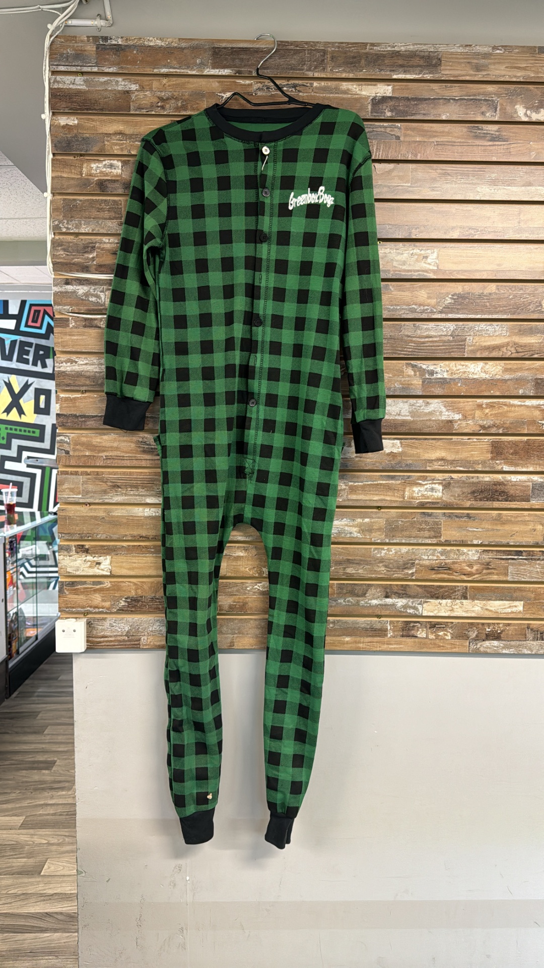 GreenBox Boyz Plaid Pajamas